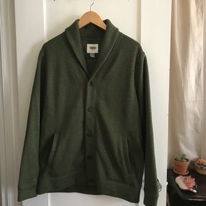 Old Navy Military Green Men’s Cardigan